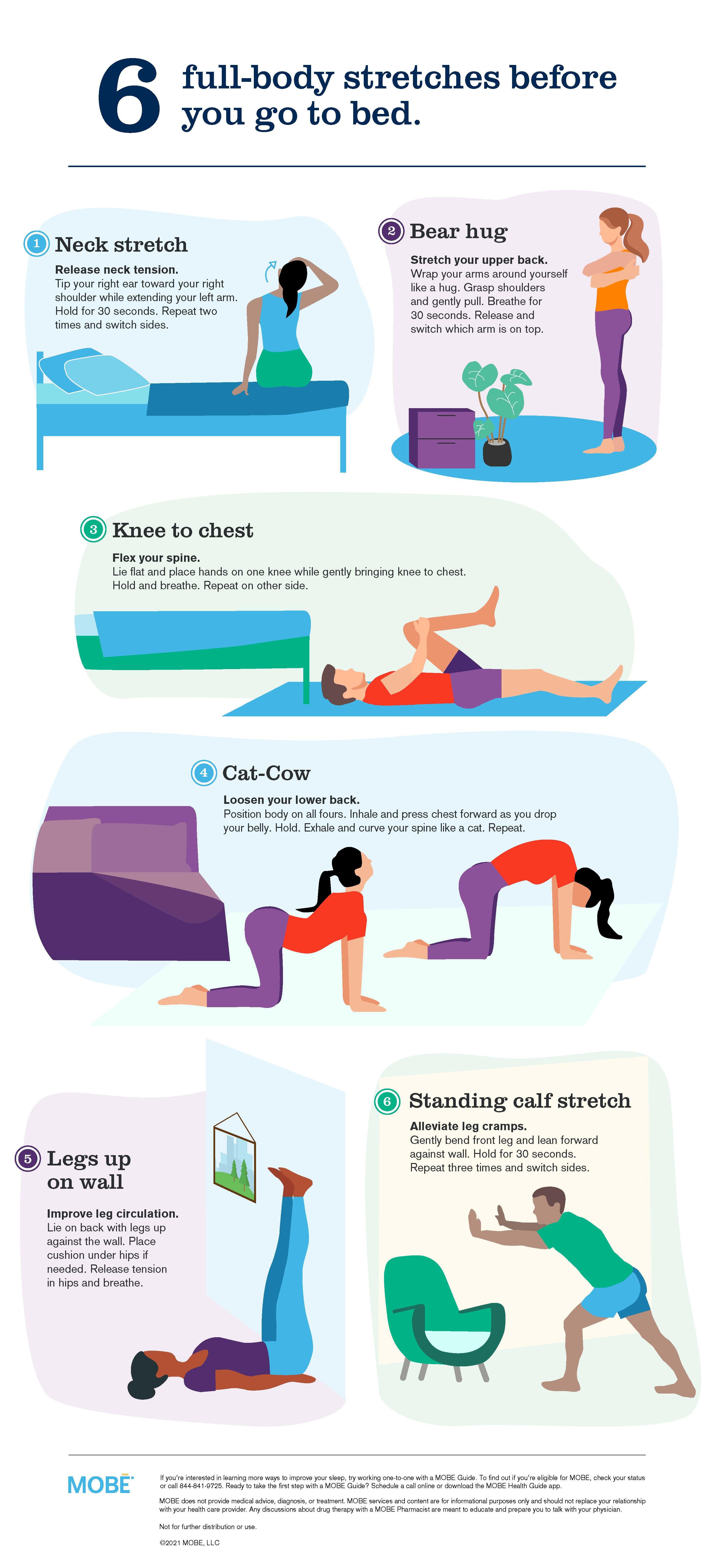 Simple Stretches To Improve Your Sleep MOBE