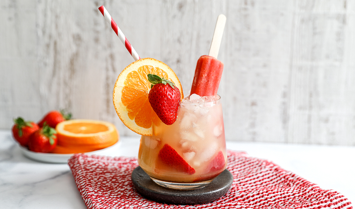 Strawberry Citrus Infused Water - Nourished Simply